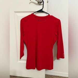 FIGS ribbed 3/4th sleeve underscrub